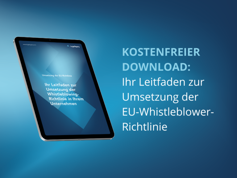 Kostenfreier Download Ihr Leitfaden zur Umsetzung der EU-Whistleblower-Richtlinie