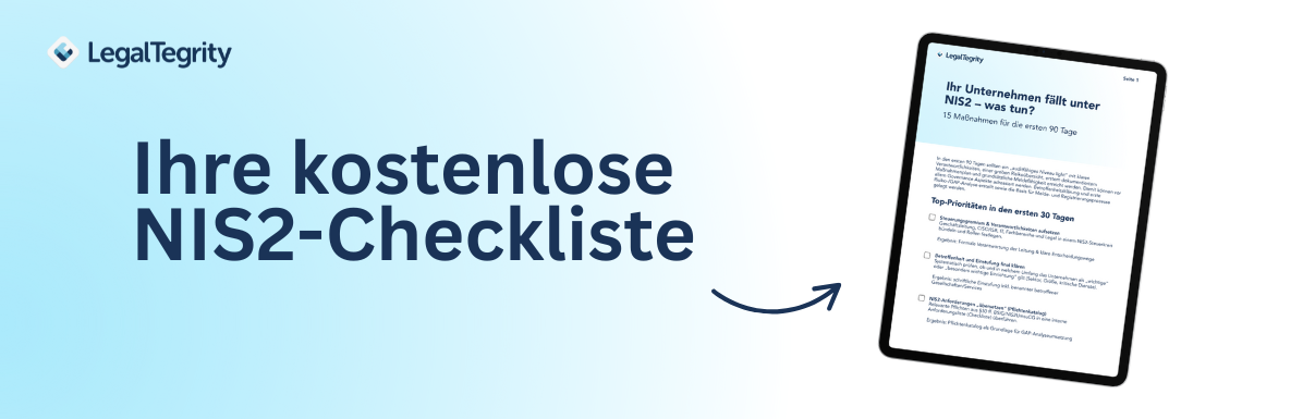 Kostenlose NIS2-Checkliste