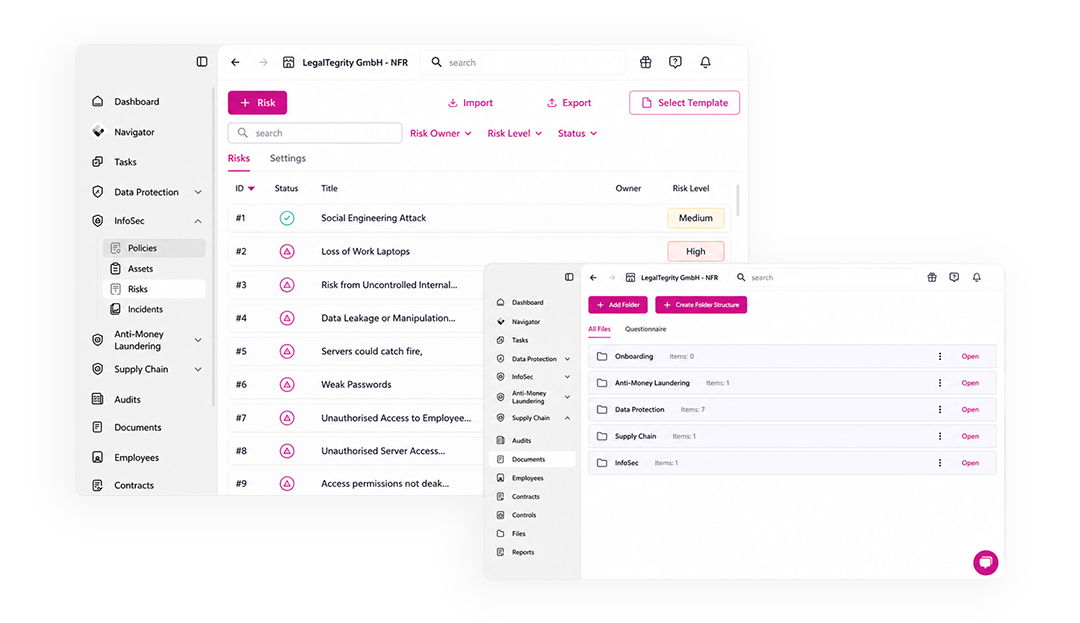 ISMS Software LegalTegrity
