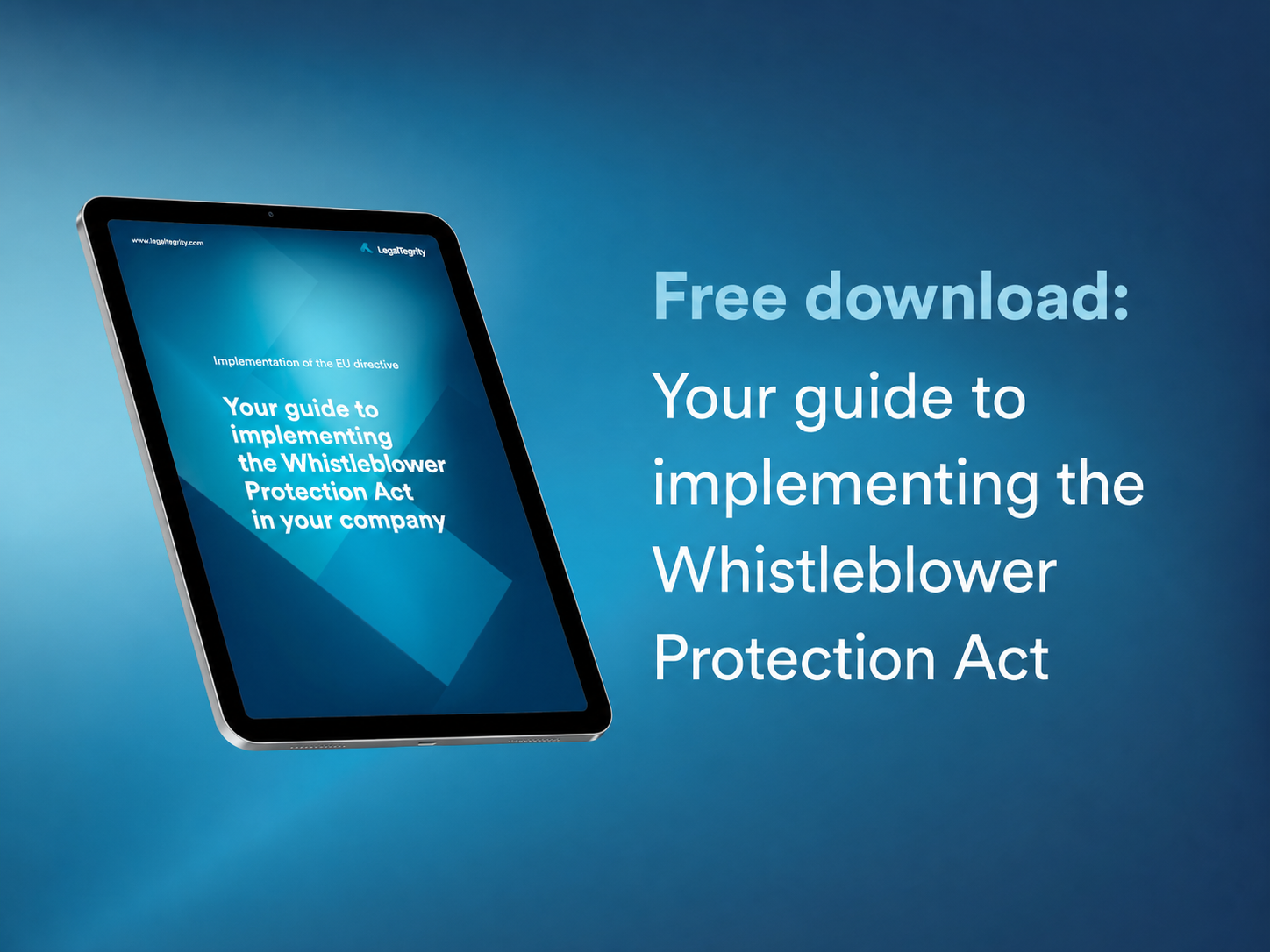 Free Download Guide LegalTegrity HinSchG Implementation