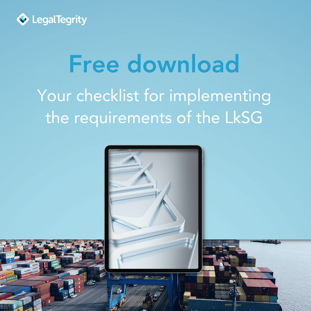 LegalTegrity Checklist LkSG free download